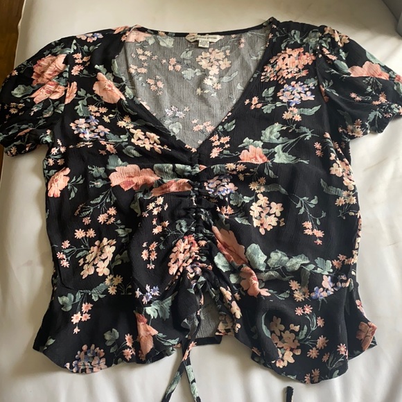Floral adjustable blouse - Picture 1 of 1